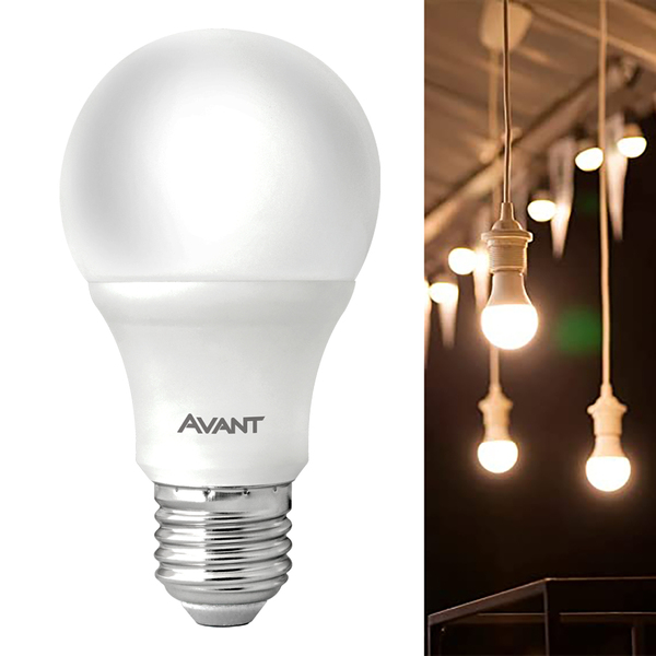 Lâmpada Pera Led 7w Bulbo Base E27 Branco Frio 6500k Avant
