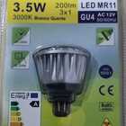 Lâmpada Power Led Mini Dicróica Mr11 3w 12v 3000k