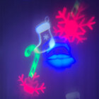 Lampada Projetor Natalino Led Natal E27 Papai Noel Arvore De