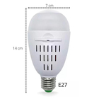 Lampada Projetor Natalino Led Natal E27 Papai Noel Arvore De