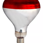 Lâmpada R125 E27 150w 1200k Vermelha - 220v