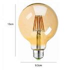Lâmpada Retrô Filamento Led 4w G95 Vintage Quente Bivolt