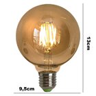 Lâmpada Retrô Led G95 4w 220v
