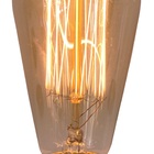 Lâmpada Retrô St64 Carbono Dimerizável Âmbar 40w 110v