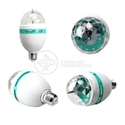 Lâmpada Rgb Giratória De Luz Led Para Palco Festa Casamento B