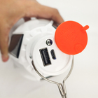 Lampada Solar Emergencia Led Celular Lanterna Usb Luz Camping