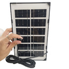 Lampada Solar Luminaria Placa Suspensa 24w Gancho Portatil Ac