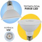 Lâmpada Super Led 14w Par38 Led E27 1000 Lm Bivolt - Branco N