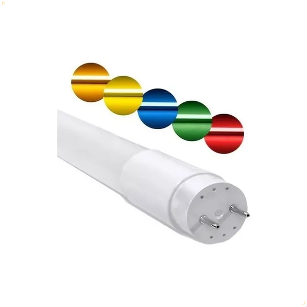 Lâmpada Tubo Led T8 9w 60 Cm Anti-insetos 1 Lado Azul