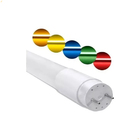 Lâmpada Tubo Led T8 9w 60 Cm Anti-insetos 1 Lado Vermelho