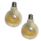 Lampada Vintage Led Dream 4w Branco Quente Kit 2 Uni Casa Com