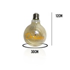 Lampada Vintage Led Dream 4w Branco Quente Kit 2 Uni Casa Com