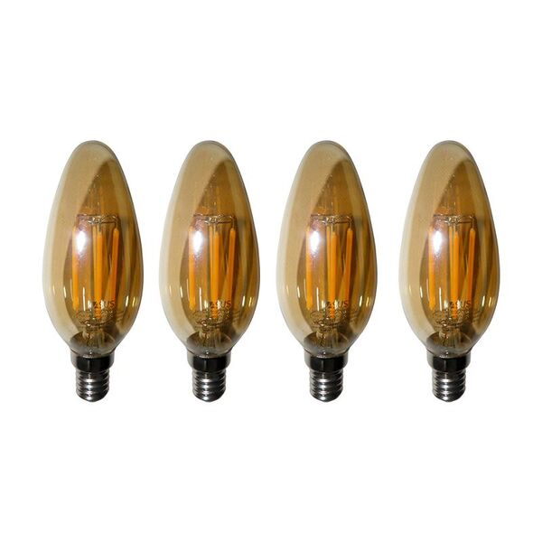 Lampadas De Led Kit 4 Multi Filamento Bivolt 30w Iluminação R