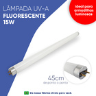 Lâmpadas Fluorescente Uv-a 15w
