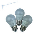 Lâmpadas Led Bolinha E27 3w 12v Até 48v Branco