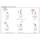 Lamparina Aromatizadora Capri Violet com perfume 180 ml Teck