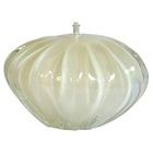 Lamparina Cristal Murano Perola Cristais Sao Marcos 3482m/pe