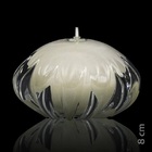 Lamparina Cristal Murano Perola Cristais Sao Marcos 3482m/pe