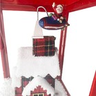 Lamparina Musical Natal Natalino Enfeite Led Decoração Musica