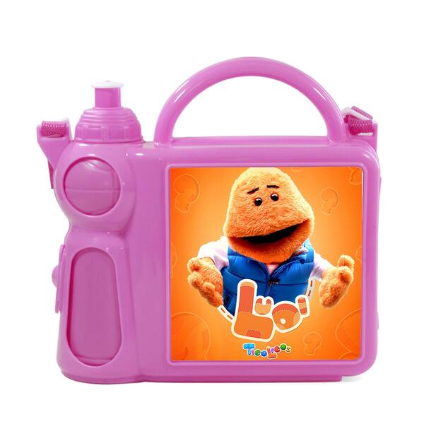 Lancheira Infantil Com Garrafa Ticolicos Ludi - Lancheira Inf