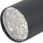 Lanterna Aluminio 9 Leds La-23 Preta Western
