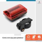 Lanterna Bike Traseira Vermelha - Starfer