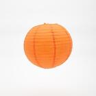 Lanterna chinesa redonda Cromus laranja 25cm
