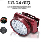 Lanterna De Cabeça 13 Led Muito Forte Recarregavel Yj-1898