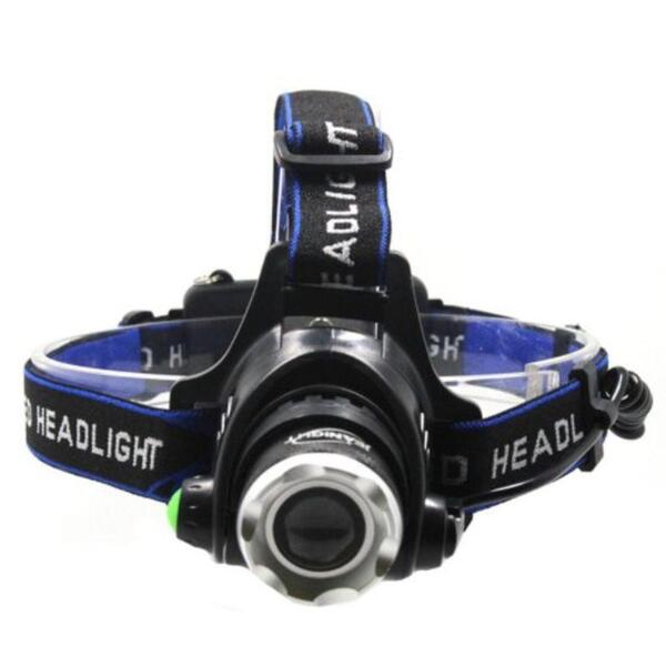 Lanterna De Cabeca Led Cree Com Zoom Em Aluminio Regulavel Co