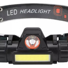 Lanterna De Cabeça Led Duplo Recarregável Ajustável Usb