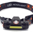 Lanterna De Cabeça Led Duplo Recarregável Ajustável Usb