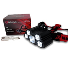 Lanterna De Cabeça Led Recarregavel 5w 1200mah - Bravus Force