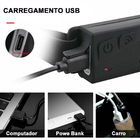 Lanterna De Cabeça Sensor Movimento Led Cob Xpe Usb Multiuso