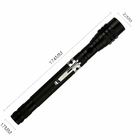 Lanterna De Led Telescópica Flexível Laser Pointer Com Imã Pr