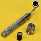 Lanterna De Led Telescópica Flexível Laser Pointer Com Imã Pr