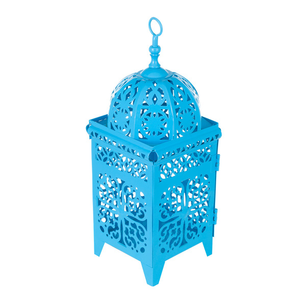 Get Wallpaper Lanterna Decorativa Marroquina Azul 28cm Leroy Merlin Free HD