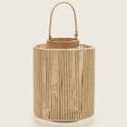 Lanterna Em Fibra Natural 14945 Mart