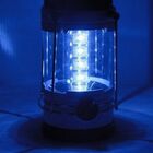 Lanterna Lampião 12 Leds Com Bussola Ds1610 / Xy-812 Prata