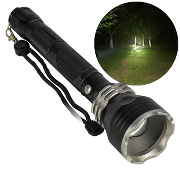 Lanterna Led Cree T6 Expansível Recarregável Zoom Cbrn19410