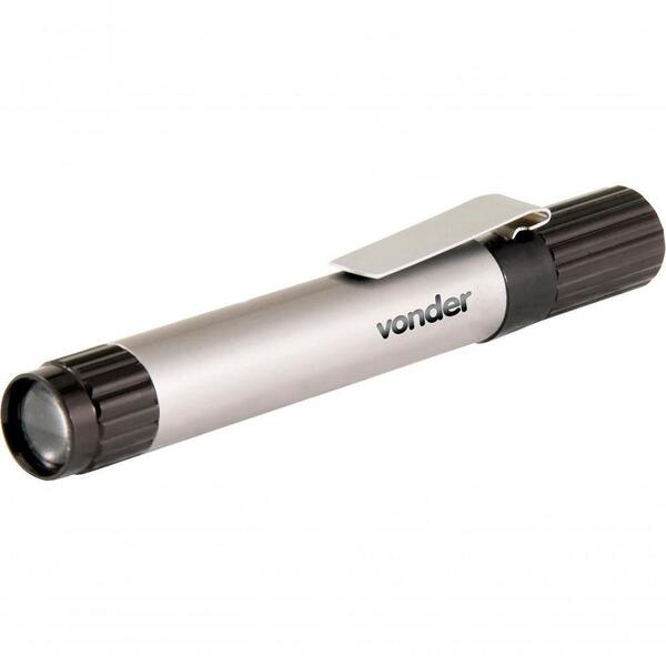 Lanterna Led Ln011 Mini Corpo Aluminio 1aaa - Vonder