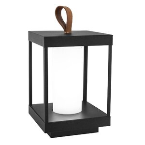 Foto de Lanterna Lohr 300mm Vd Leitoso 1xe27 Germany Preto Fosco