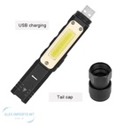 Lanterna Mecanico Recarregavel Militar Base Magnética