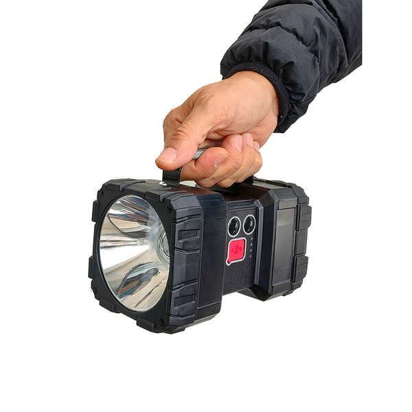 Lanterna Monster Ntk Holofote Recarregável Usb De Mão Multifu