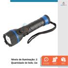 Lanterna Multiuso Manual Emborrachada - Starfer