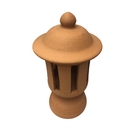 Lanterna Pandora Barro Cerâmica Enfeite Decorativo De Jardim