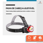 Lanterna Para Cabeça 10 Led's - Starfer