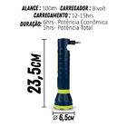 Lanterna Power Led Mor 140 Lumens Recarregável