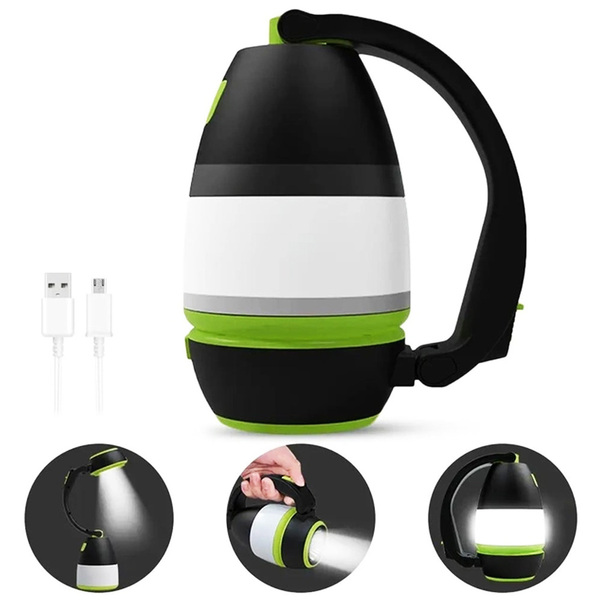 Lanterna Recarregável Manual E Função Spot 10 Led / 3w - Star