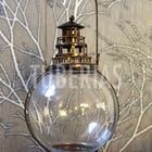 Lanterna Redonda Marroquina Indiana Escura Com Alça