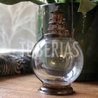 Lanterna Redonda Marroquina Indiana Escura Com Alça